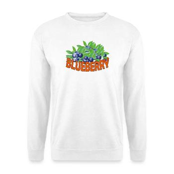 Myrtille - Sweat-shirt Unisexe - blanc - Devant