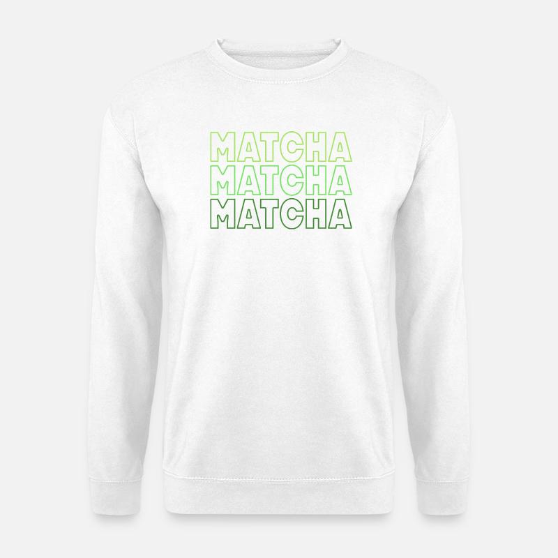 Matcha - Unisex Pullover - Weiß