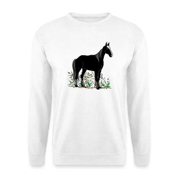 Horse - Unisex Sweatshirt - white - Front