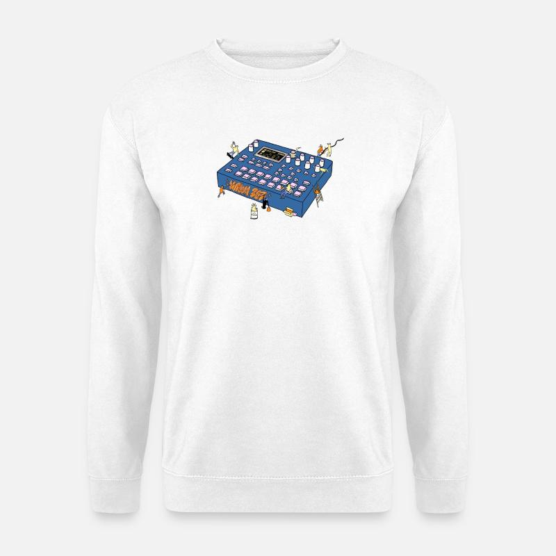 Mixing console - Unisex Pullover - Weiß