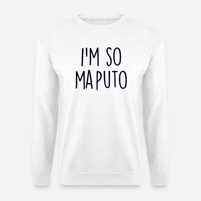 Maputo, Mozambique - Unisex Sweatshirt - white