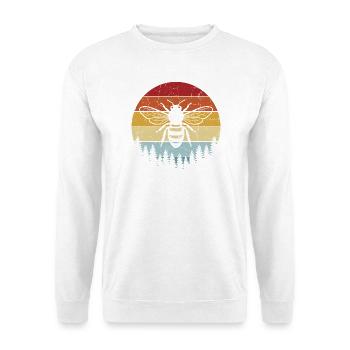 Apiculteurs rétro vintage Apiculteurs - Sweat-shirt Unisexe - blanc - Devant