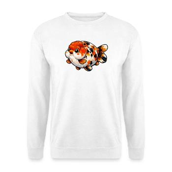 High Quality Calico Ranchu Goldfish - Unisex Pullover - Weiß - Vorne