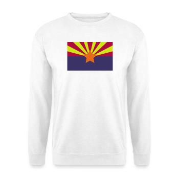 Arizona flag - Unisex Sweatshirt - white - Front