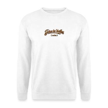 Ich mag alte Rusty-Motorräder - Unisex Pullover - Weiß - Vorne