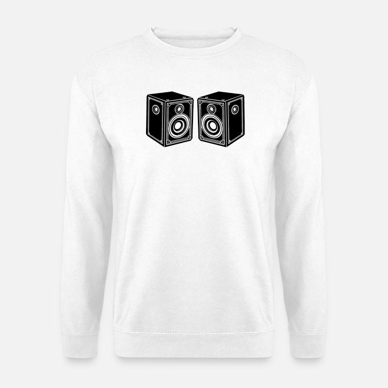 Audiolautsprecher - Unisex Pullover - Weiß