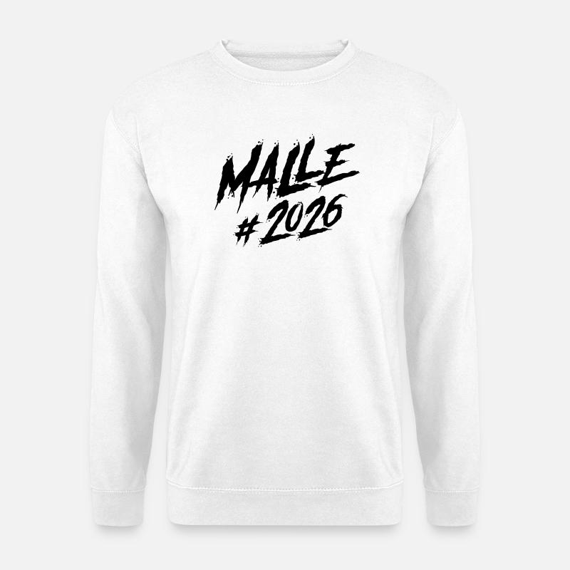 Malle 2026 Mallorca Team - Unisex Sweatshirt - white