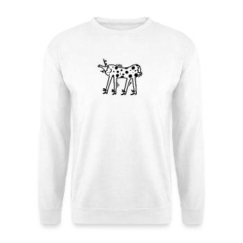  PUMM - Unisex Pullover - Weiß - Vorne