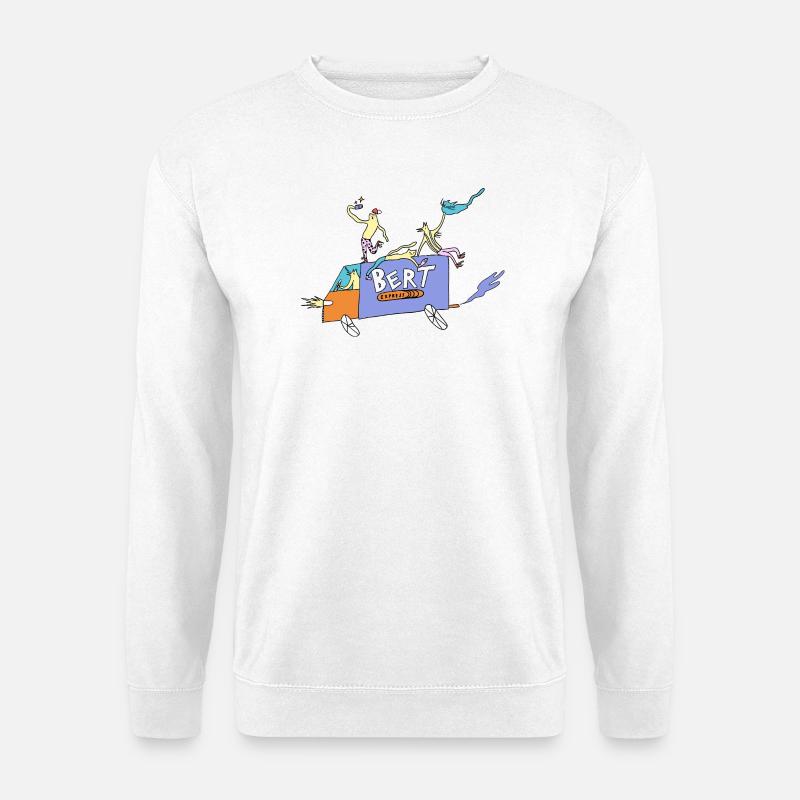 Bert_Express - Unisex Sweatshirt - white