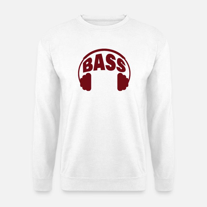 BASS - Unisex Pullover - Weiß