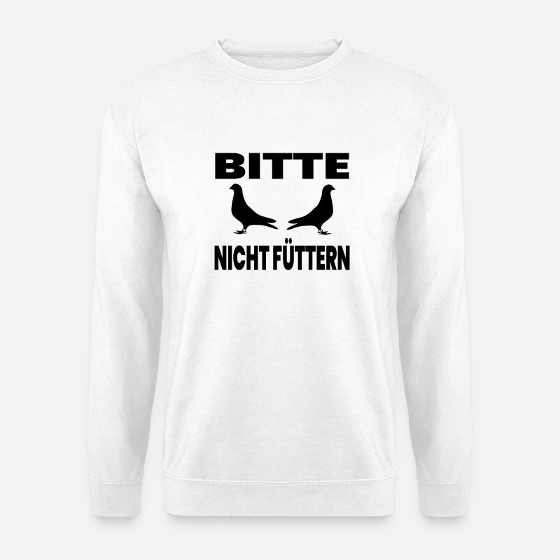 Tauben - Unisex Pullover - Weiß