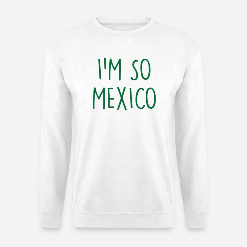 Mexico Mexiko - Unisex Pullover - Weiß