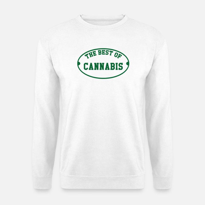 Das Beste aus Cannabis - Unisex Pullover - Weiß