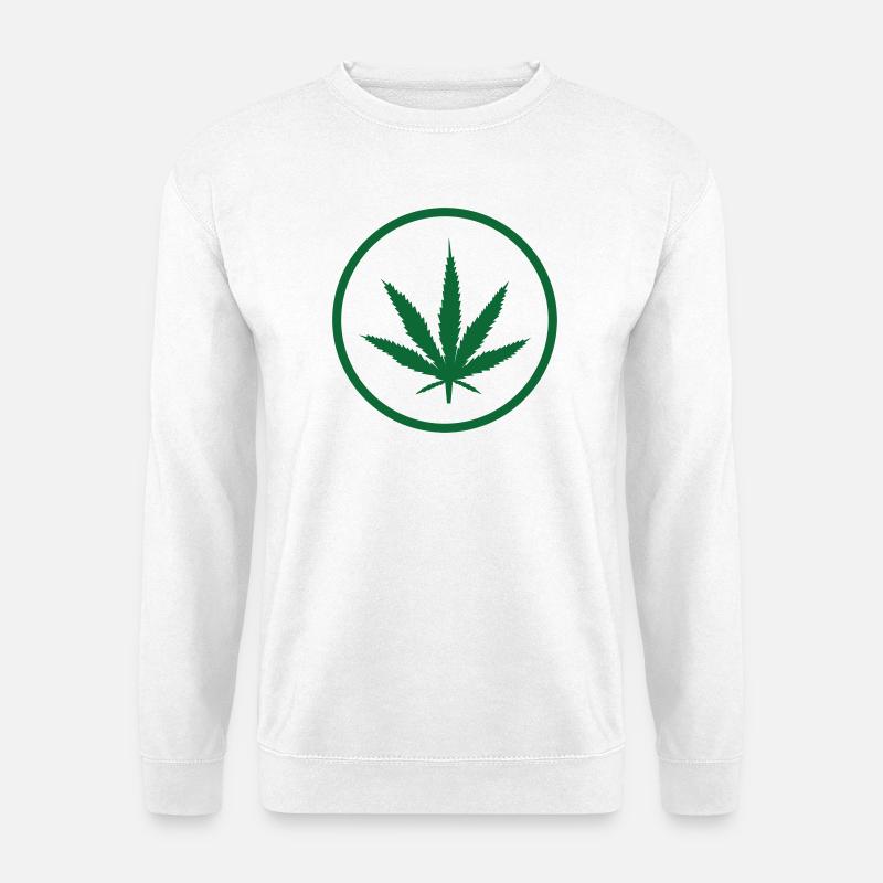 Cannabis – Weed – Legalisierung - Unisex Pullover - Weiß