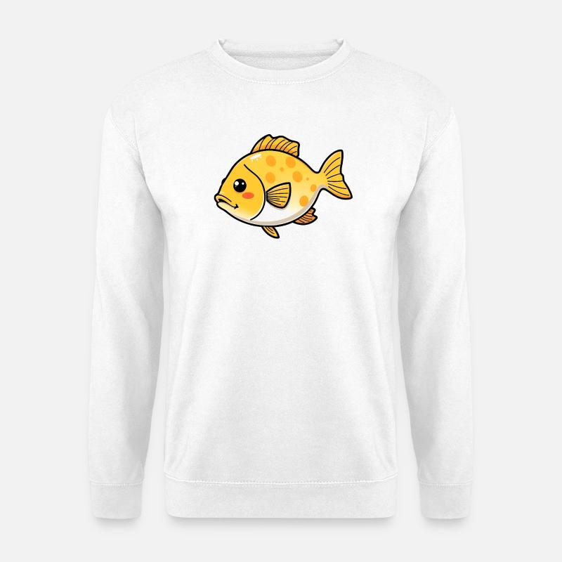 Fish - Unisex Sweatshirt - white