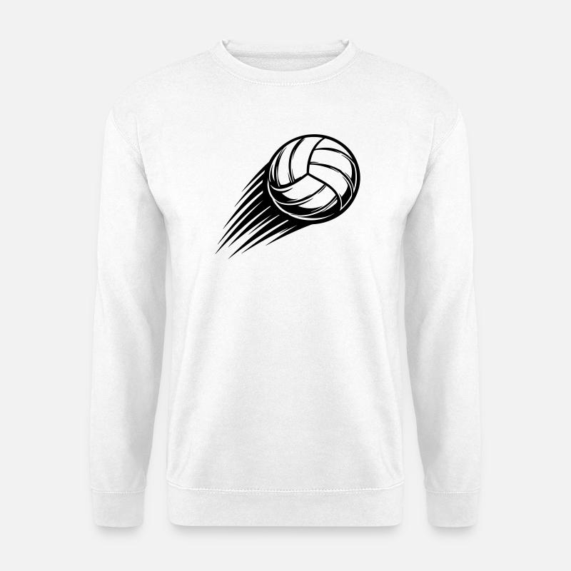 Volleyball Ball - Unisex Pullover - Weiß