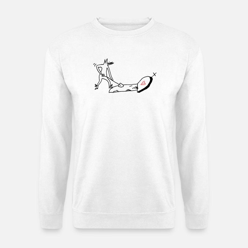 Grave - Unisex Pullover - Weiß