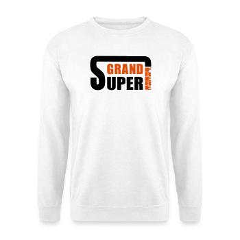 Super GRAND FRERE - Sweat-shirt Unisexe - blanc - Devant