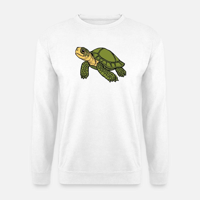 Schildkröten Schildkröten - Unisex Pullover - Weiß