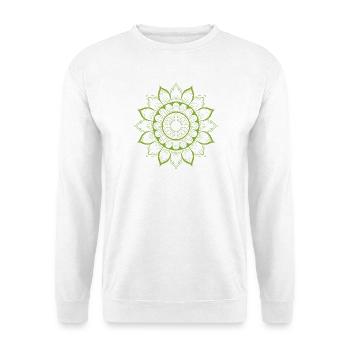 Mandala - Unisex Pullover - Weiß - Vorne