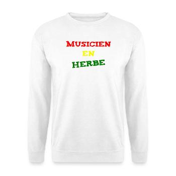 ANGEHENDER MUSIKER! (Reggae, Ska, Dub) - Unisex Pullover - Weiß - Vorne