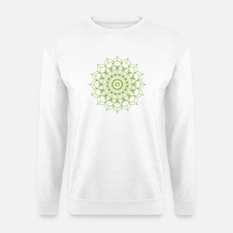 Mandala - Unisextröja - vit