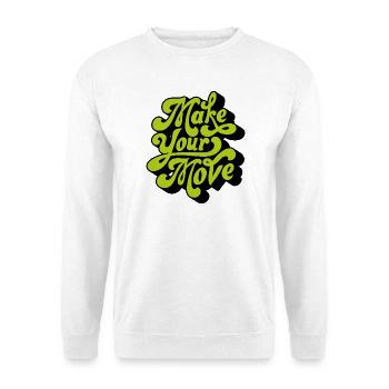Mach deinen Zug - Unisex Pullover - Weiß - Vorne