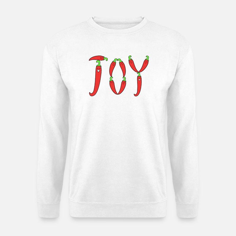 Chili-Freuden - Unisex Pullover - Weiß