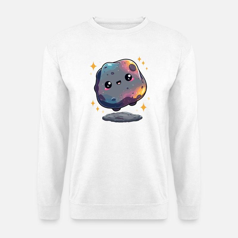 Kleiner Galaxie-Asteroid - Unisex Pullover - Weiß