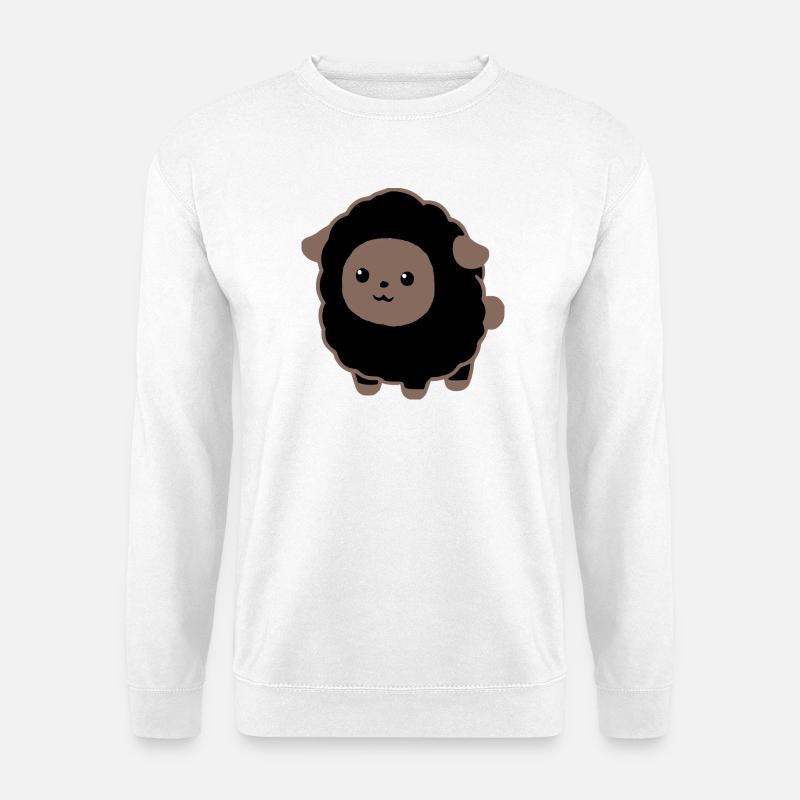 black sheep - Unisex Sweatshirt - white
