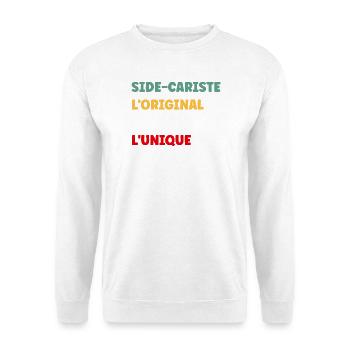 Sidecariste Original Unique - Sweat-shirt Unisexe - blanc - Devant