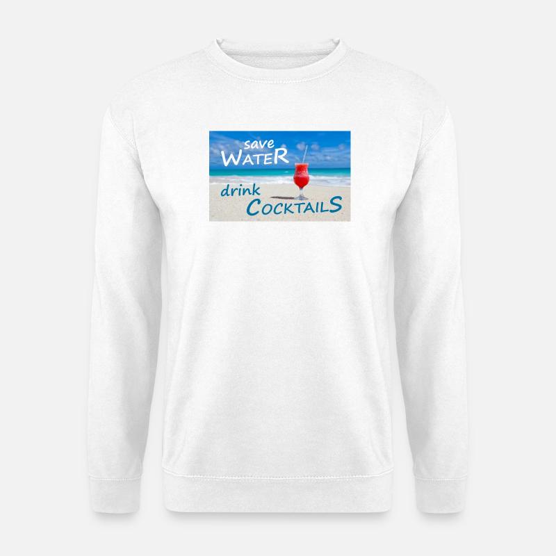 COCKTAILS - Unisex Pullover - Weiß