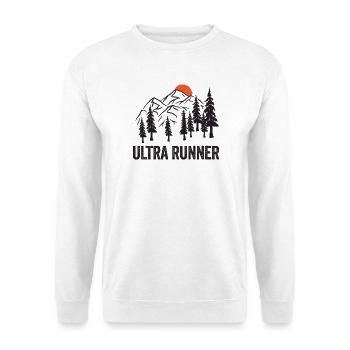 Ultra-Läufer - Unisex Pullover - Weiß - Vorne