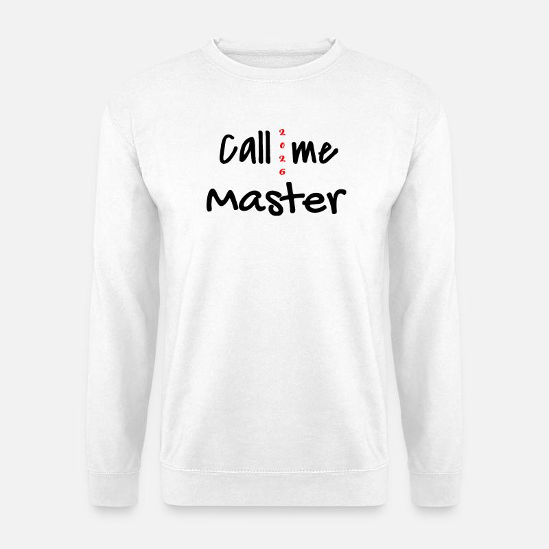 Master 2026 Graduation Graduation - Unisex Sweatshirt - white