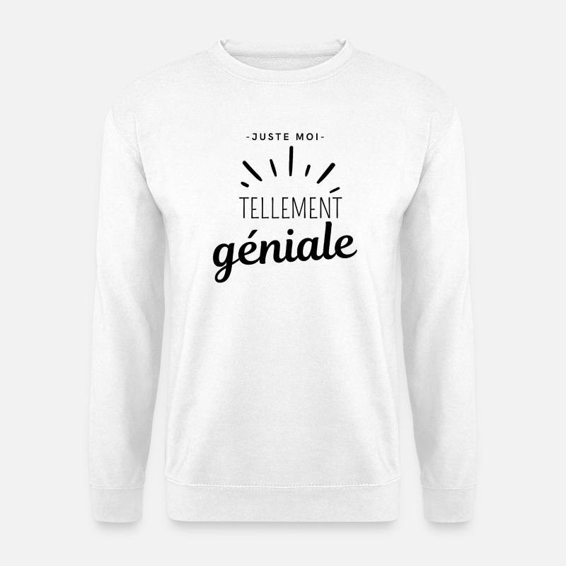 Großartiger Text - Unisex Pullover - Weiß