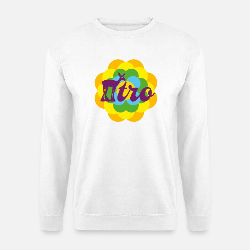 REHtro Retro - Unisex Pullover - Weiß