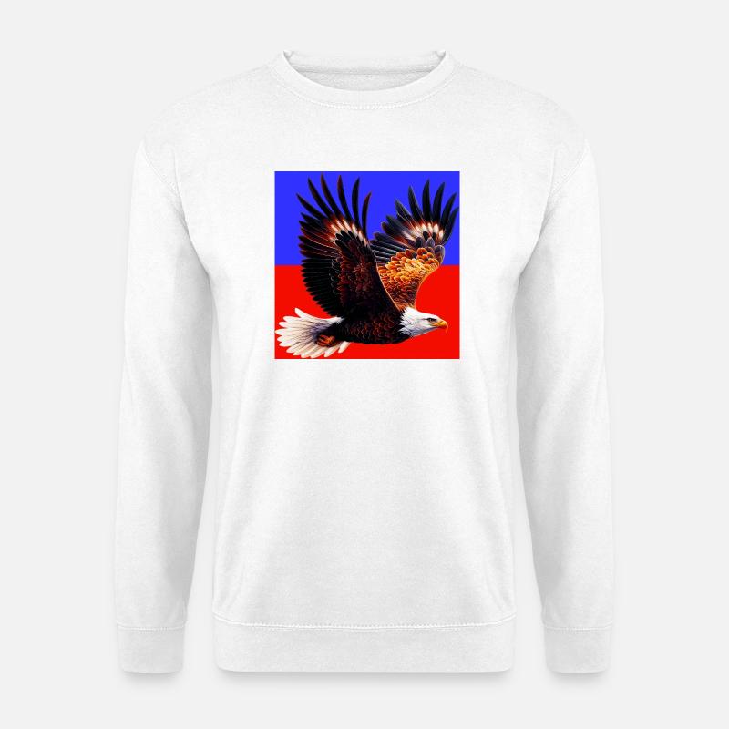 eagle - Unisex Sweatshirt - white