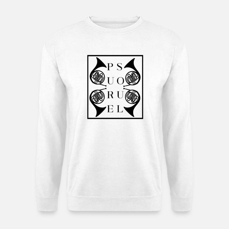 Pure Soul Horn - Unisex Pullover - Weiß