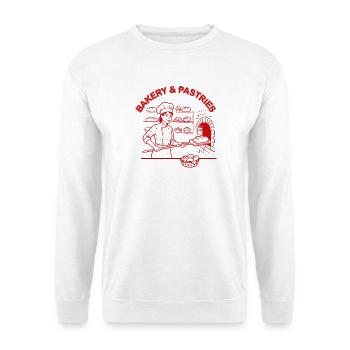 Bakery and Pastries - Unisex Sweatshirt - white - Front