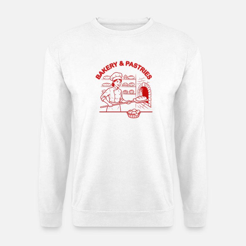 Bakery and Pastries - Unisex Sweatshirt - white
