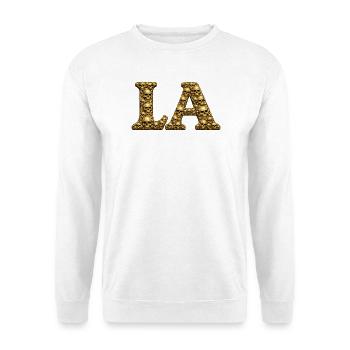 Golden Skull LA - Unisex Sweatshirt - white - Front