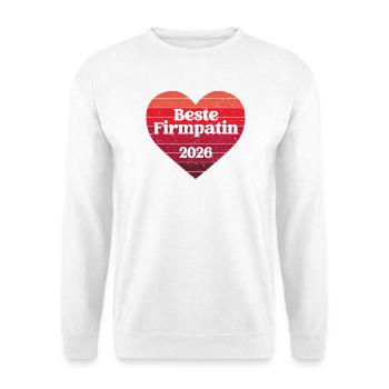 Parraine de confirmation 2026 Parraine de confirmation Meilleure tante parrainière - Sweat-shirt Unisexe - blanc - Devant