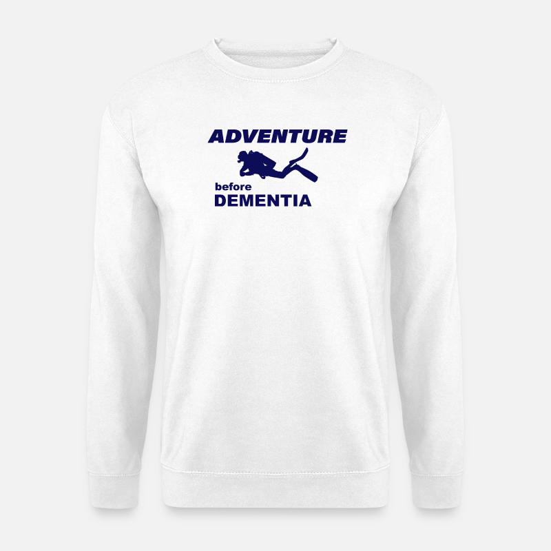DIVING ADVENTURE - Unisex Pullover - Weiß