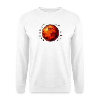 Red Planet Mars - Unisex Sweatshirt - white - Front