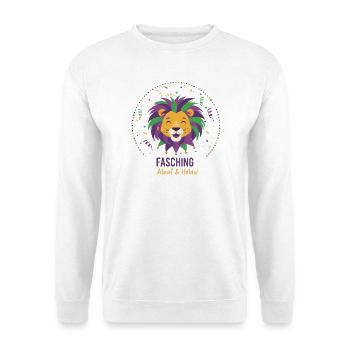 Partylöwe Fasching - Unisex Pullover - Weiß - Vorne