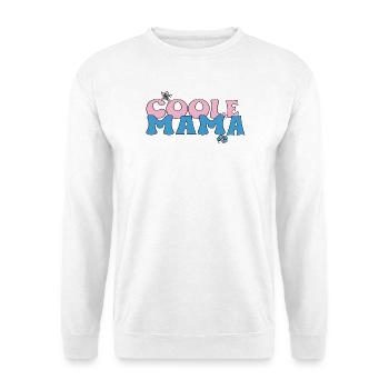 Coole Mama  - Unisex Pullover - Weiß - Vorne