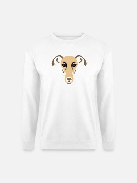 Windhund, Galgo - Unisex Pullover - Weiß