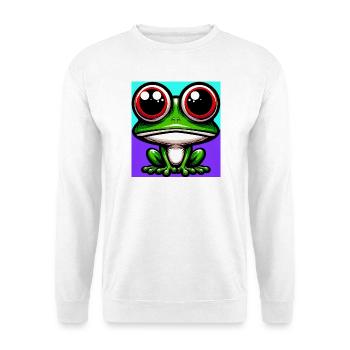 frog - Unisex Sweatshirt - white - Front