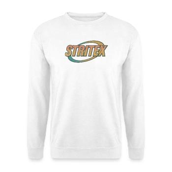 Stritex Retro Orbit Logo - Sweat-shirt Unisexe - blanc - Devant