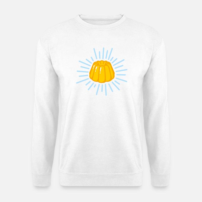 pudding - Unisex Sweatshirt - white